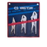 KING TONY 3PCS FUNCTIONALITY LOCKING PLIERS SET