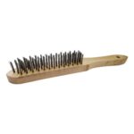 JOSCO BRUSH HAND 4R WOOD SHORT HANDLE