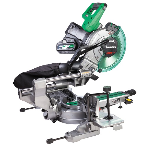 C3610DRAHAZ-1 HiKOKI 36V Brushless 255mm Compound Mitre Saw - Bare Tool - Image 1