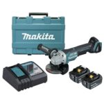 MAKITA 8V CORDLESS BRUSHLESS 125MM PADDLE SWITCH ANGLE GRINDER KIT