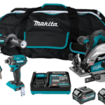 MAKITA 40VMAX BRUSHLESS 3-PC.COMBO (2.5AH/ 4.0AH) KIT