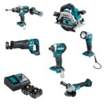 MAKITA 18V CORDLESS BRUSHLESS 6PC KIT