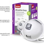 ESKO P2 DISPOSABLE RESPIRATOR MASK (Yellow Box 20)