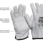 ESKO THE RIGGER PREMIUM COWHIDE GLOVE HEADER CARDED X LARGE
