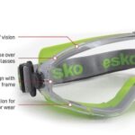 ESKO G-MAX SILICONE SEAL HI-IMPACT GOGGLE
