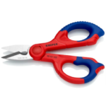 KNIPEX SHEARS ELECTRICIAN, CUSHION 155MM