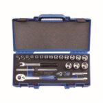 KING TONY 23PC 3/8 DR 6POINT SOCKET SET 6-24MM