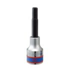 KING TONY 1/2DR 80MM LONG HEX BIT SOCKET 4MM