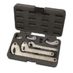 TOLEDO C-HOOK / PIN WRENCH SET 35mm - 120mm 8pce