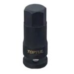TOPTUL IMPACT SOCKET HEX 1/2"DR X 10MM