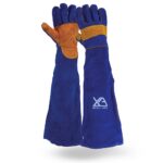 XCELARCFULL ARM LONG WELDING GAUNTLETS 680MM LARGE
