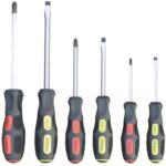 Koken Screwdriver Set Heavy Duty 6pc #1-3 Phillips & 5-8mm Flat Blade