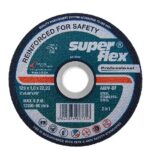 SUPERFLEX - 125x2.4x22.23 INOX ULTRA STEEL & STAINLESS CUTTING DISC EACH