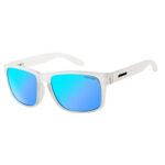 DIRTY DOG Electrode-Satin Crystal-Grey|Ice Blue Mirror Polarised