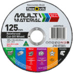 FLEXOVIT 125MM MULTI MATERIAL CUT OFF WHEEL EACH