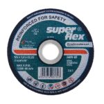 SUPERFLEX - 125x1.0x22.23 PROFESSIONAL STEEL & STAINLESS CUTTING DISCS 25 TUB