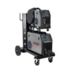 STRATA 400A Three-Phase Compact Synergic MIG/ARC/Lift TIG Inverter Welder with Trolley & Wirefeeder