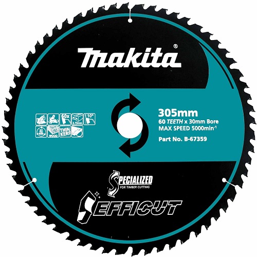 B-67359 MAKITA EFFICUT 305mm x 30 x 60T - Image 1