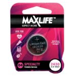 MAXLIFE CR2430 LITHIUM 12.33.1 CELL SINGLE