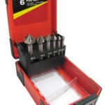 BLU-MOL 6PCE COUNTERSINK SET 90DEG (6, 8, 10, 12, 16, 20.5mm)