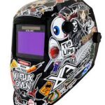 Xcel-Arc CHAOS Kiwiana Graphics Welding Helmet with Comfort Headgear, True-Colour Filter & Grind Mode