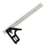 TOLEDO ADJUSTABLE COMBINATION SQUARE METRIC & IMPERIAL 300mm