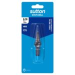 SUTTON STEP DRILL 6-18mm HSS 7 STEP