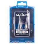 SUTTON HSS 3PC STEP DRILL SETS