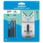 SUTTON Diamond Core Bits Set with guide
