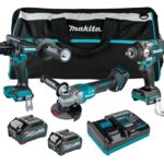 MAKITA 40VMAX BRUSHLESS 3-PC. COMBO (2.5AH/ 4.0AH) KIT