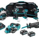 MAKITA 40VMAX BRUSHLESS 6-PC.COMBO (4.0AH) KIT (BUILDERS KIT)