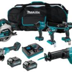 MAKITA 40VMAX BRUSHLESS 6-PC.COMBO (4.0AH) KIT
