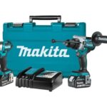 Makita LXT Cordless Hammer Drill and Impact Driver Brushless Kit 18V 5Ah
