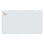 HEAT & IMPACT CLEAR VISOR For B10 230 x 390 x 1mm FC93