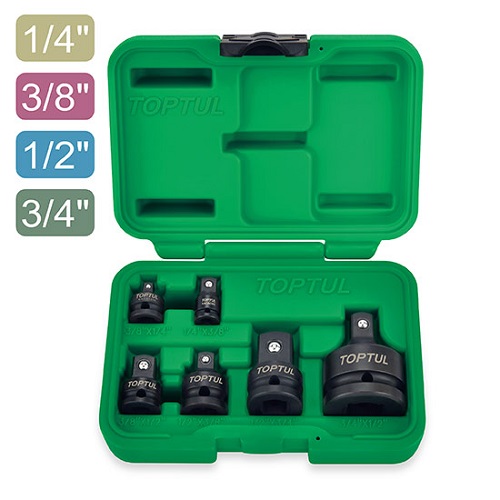 GDAI0602 TOPTUL 6PCS IMPACT ADAPTER SET - Image 1