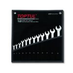 TOPTUL ROE SPANNER SET 6-22mm, 12PCE, METRIC