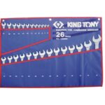 KING TONY 26PC ROE WRENCH SET TET POUCH 6-32mm