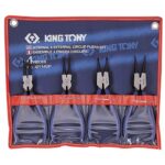 KING TONY CIRCLIP PLIER SET 4 pce