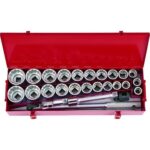 KING TONY 24PC 12PT 3/4 DR COMB.SOCKET SET