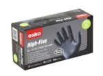 ESKO HIGH FIVE BLACK NITRILE DISPOSABLE GOLVES