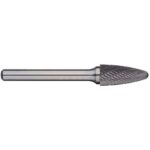 Alpha 3/4" Flame Carbide Burr - 1/4" Shank
