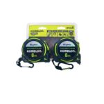 KOMELON 8MX32MM MAGNITE BLACK HI-VIS TAPE 2PACK