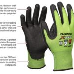 Esko Razor X320 Hi-Vis Green Cut 3 Glove (10/XL)