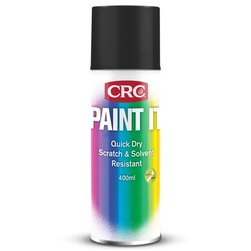 3377 CRC PAINT IT BLACK GLOSS 400ML - Image 1