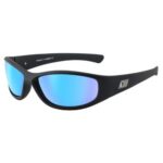 DIRTY DOG BOOFER-SATIN BLACK-GREY|ICE BLUE MIRROR POLARISED
