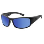 DIRTY DOG Muzzle-Satin Black-Grey|Blue Mirror Polarised