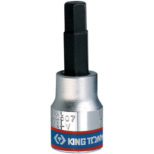 KT302503 KING TONY 3/8DR 7mm 6PT HEX BIT SOCKET - Image 1