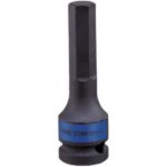 KING TONY 1/2DR 80MM HEX IMPACT SOCKET 13MM
