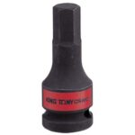 KING TONY 60MM LONG IMPERIAL IMPACT HEX SOCKET 1/2