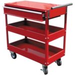 SERVICE TOOL CART 1 DRAWER BIG RED 3 TIER TORIN